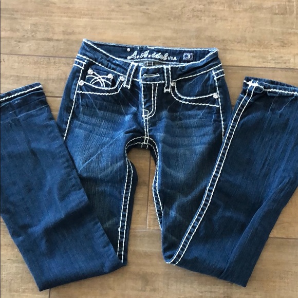 L. A. Idol jeans. Near new. - Picture 7 of 13